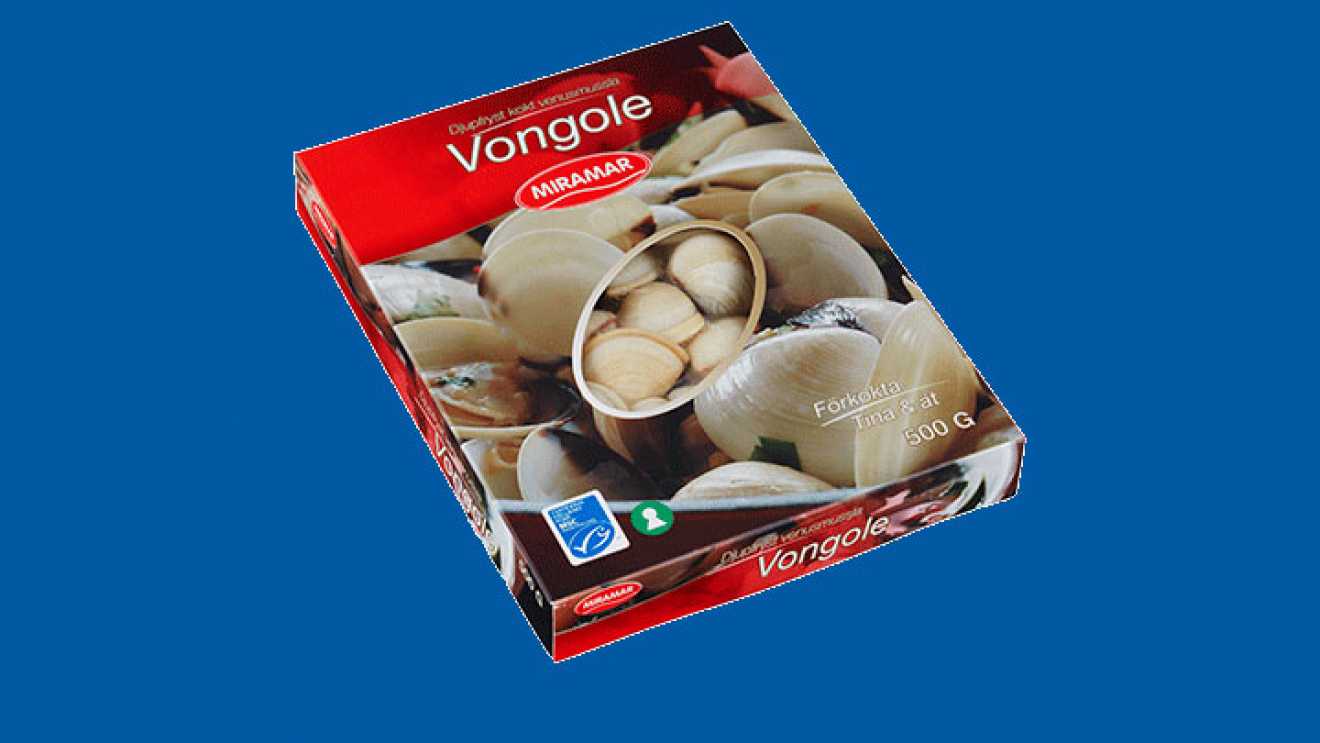 Vongole, Musslorna är MSC