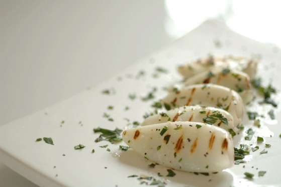 Calamares a la plancha