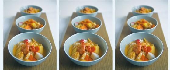 Seafoodmix i thailändsk gryta