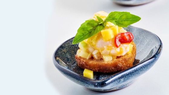 mango och ananas
