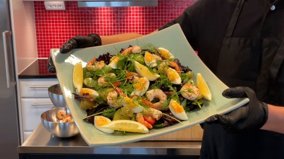sommarsallad med vannameiräka