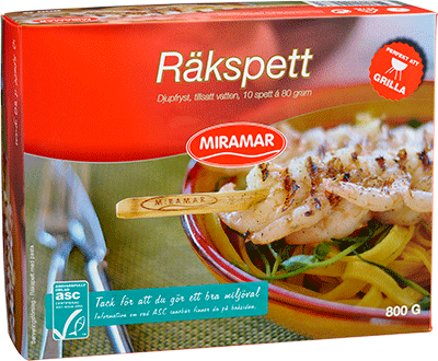 Räkspett, ASC